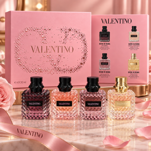 Valentino Born in Roma Four-Piece Fragrance Set - 4 x 30 ml